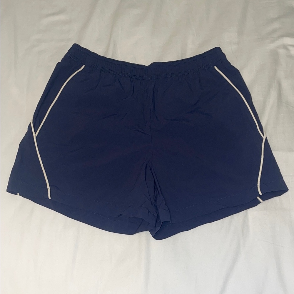 Urban Outfitters Navy Blue Nylon Shorts
